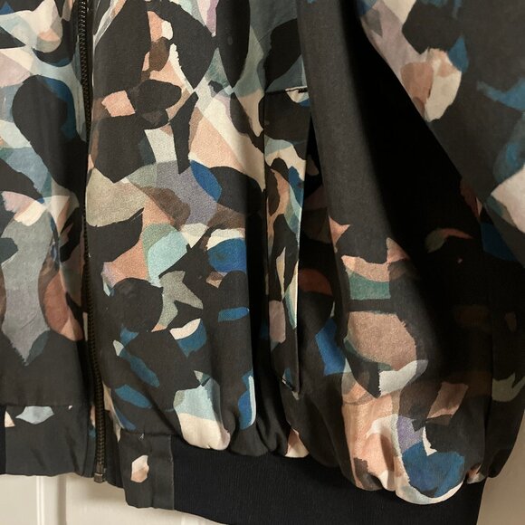 French Connection watercolor camo Jacket - Picture 7 of 8